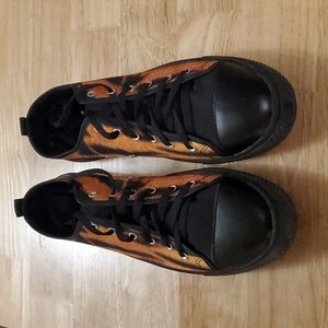 Tiger Print Men's Shoes